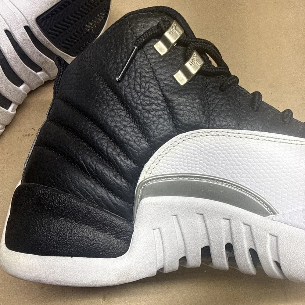 Jordan Air Jordan Retro Playoffs 2022 Black White Leather CT8013-006 Men's